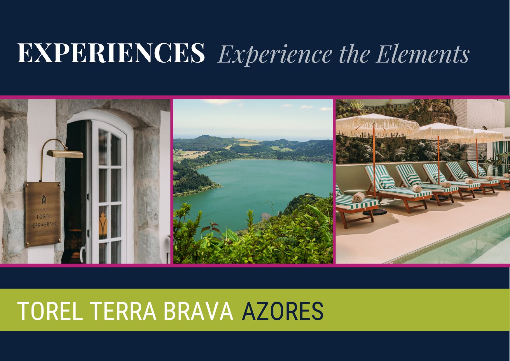 Experiences: Experience the Elements with Torel Terra Brava