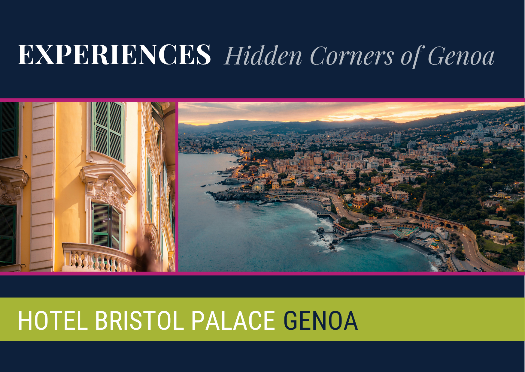 Experiences: Hidden Corners of Genoa with Hotel Bristol Palace