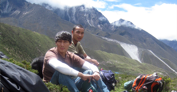 Tenzing Sherpa, Secretary and Webmaster Tenzing Sherpa is the son of Mingma Norbu Sherpa. He has interned for international nonprofit organizations such as the World Wildlife Fund US and the Nature Conservancy. He has also worked for the Conservancy for Tibetan Art and Culture. During the summer of 2010 Tenzing volunteered to teach English and computers to middle school students at the Khumjung School in Nepal where the Greater Himalayas Foundation has ongoing projects. With Tenzing’s background in computers, he is also the webmaster behind www.theghf.org