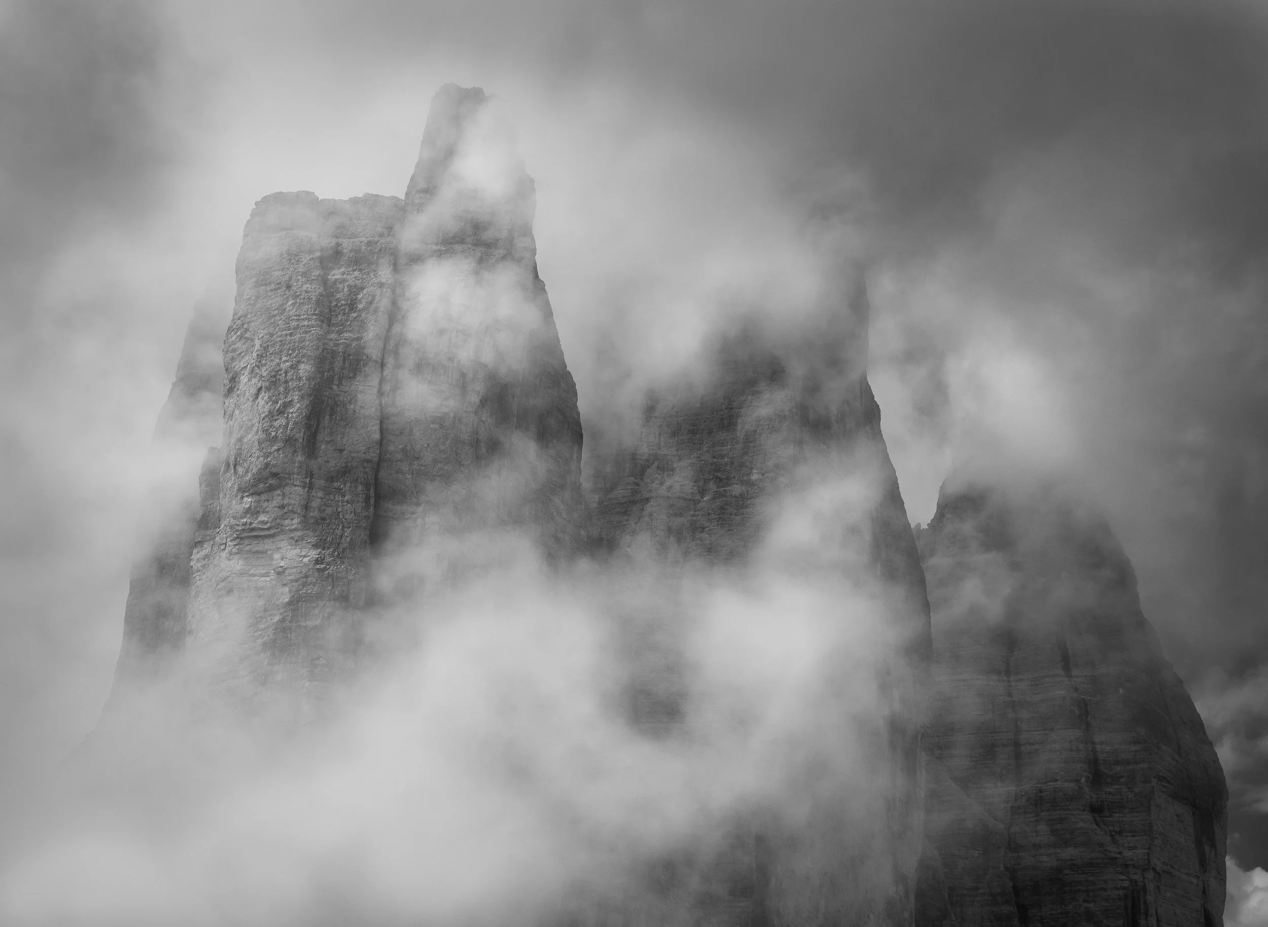 Three peaks, Dolomites