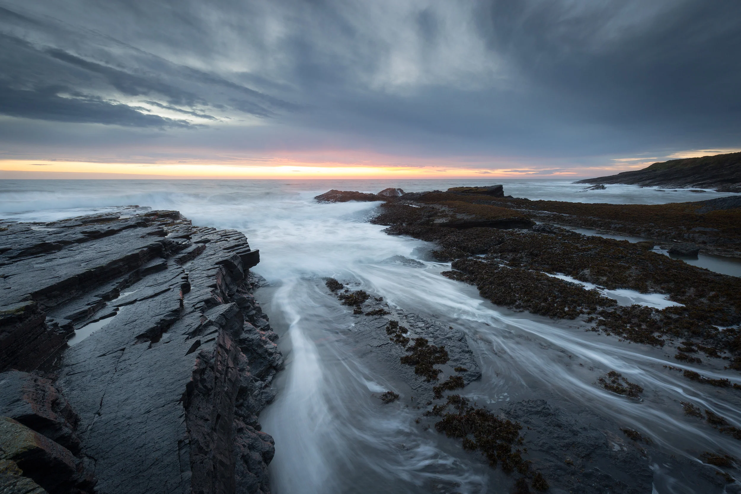 Howick dawn, Northumberland