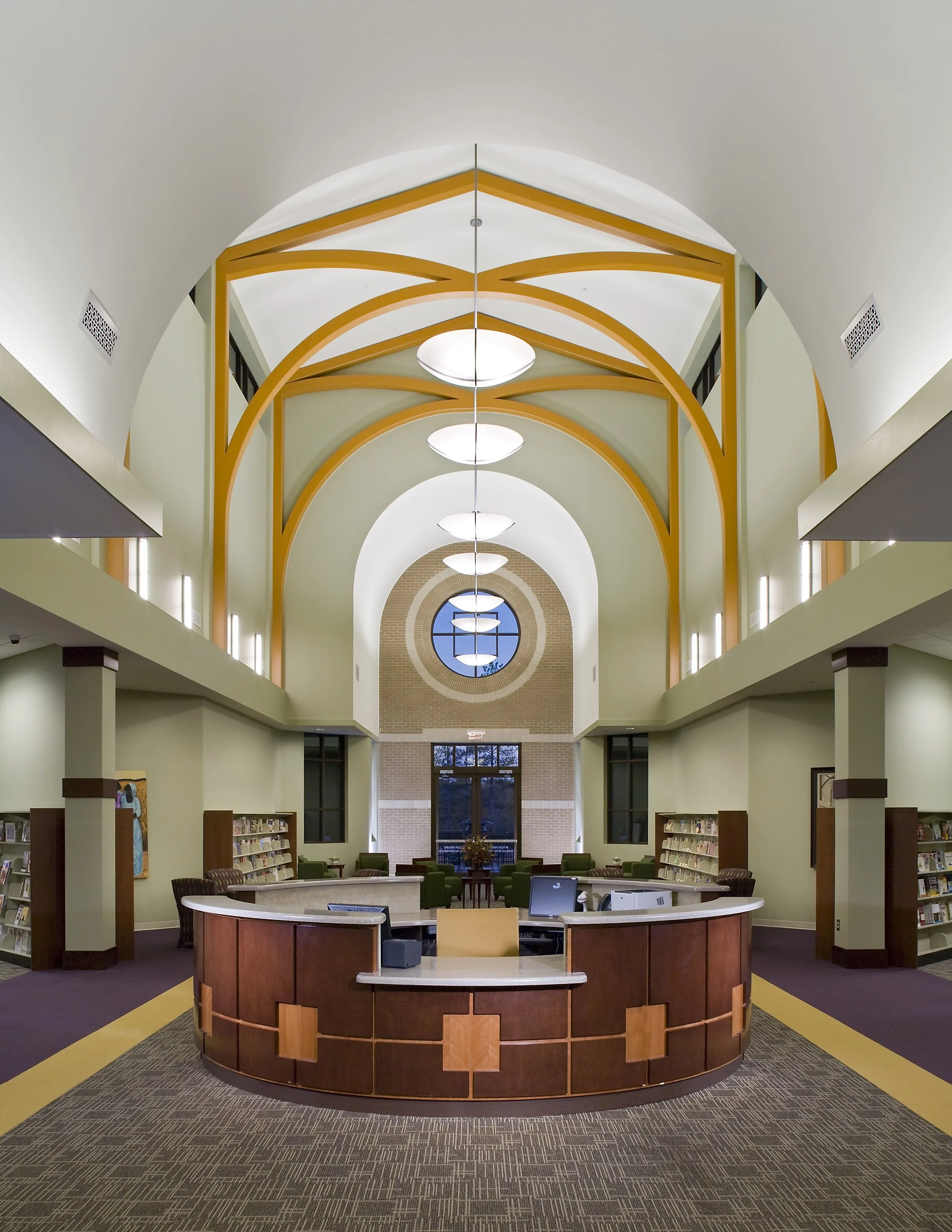 Central Library Branch - Coweta — Gardner Spencer Smith Tench & Jarbeau