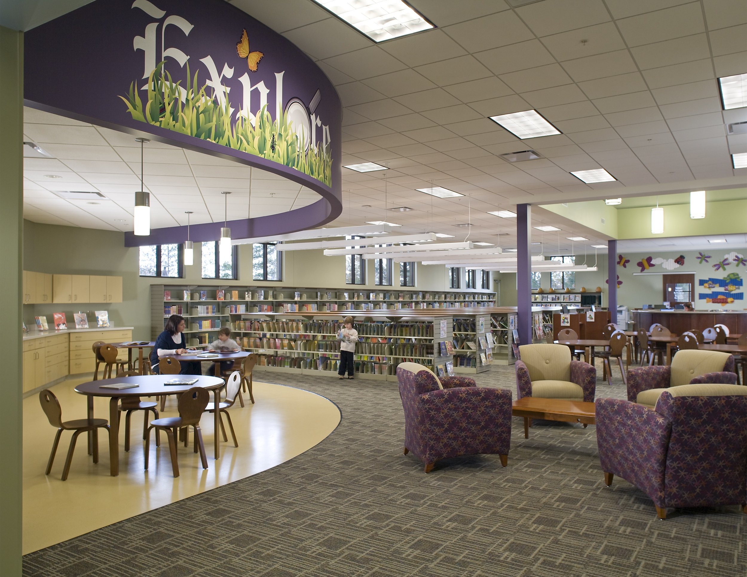 Central Library Branch - Coweta — Gardner Spencer Smith Tench & Jarbeau