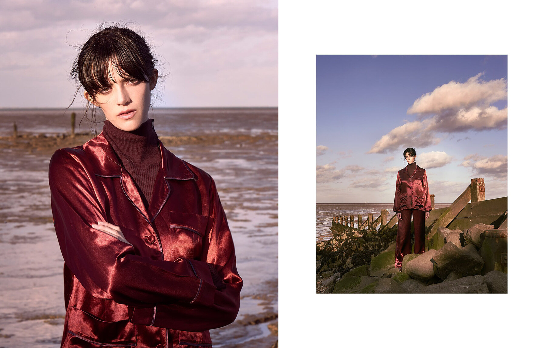  Kingdom of rust   Mitch wears autumnal hues in the Isle of Grain for Mojeh Magazine  Mitch at Select  