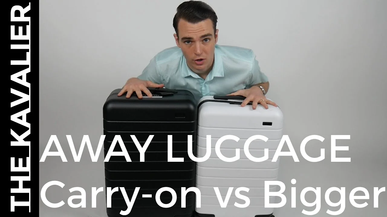 away luggage unboxing