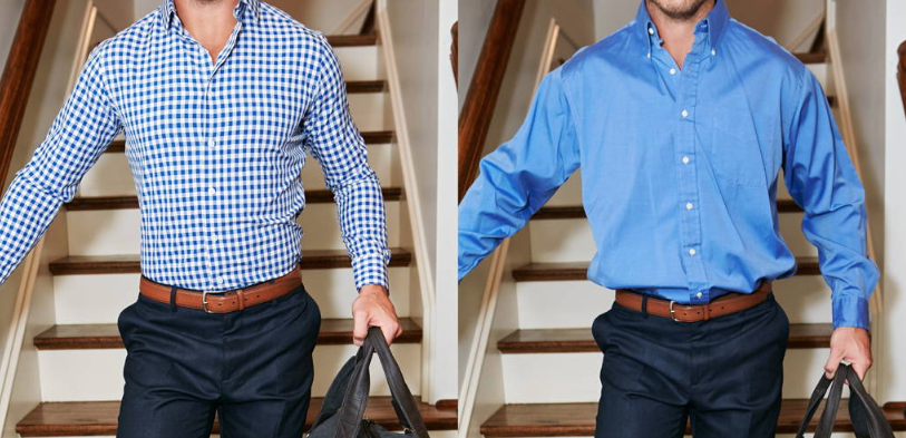best fitting shirts for athletic build