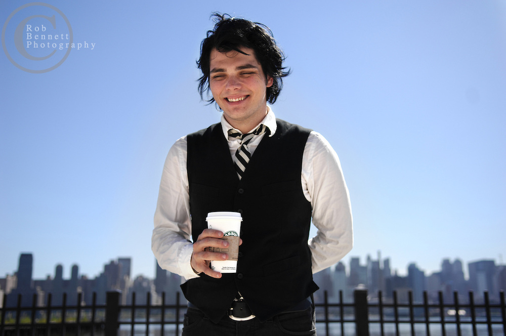 Gerard at the end of the Black Parade Era Source: Robert Bennett Photography