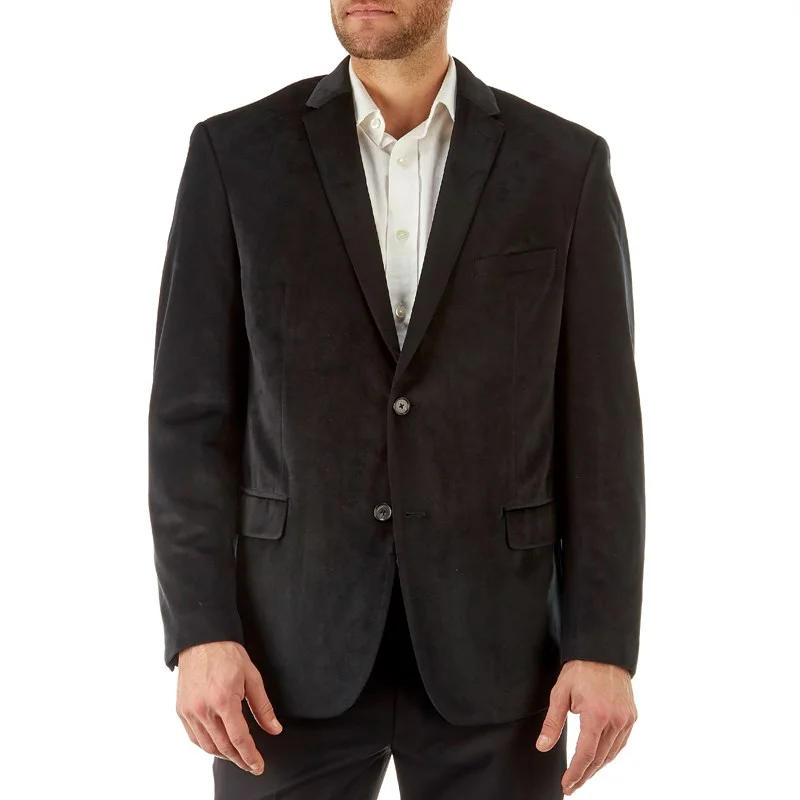 Men’s Velvet Blazer (left) and Corduroy Bell-Bottoms (right) Sources: Burlington Coat Factory and Amazon, respectively