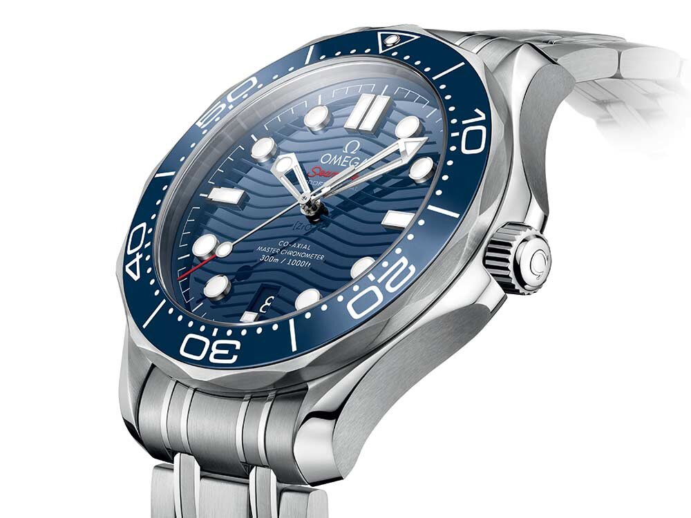 omega seamaster 2018 blue