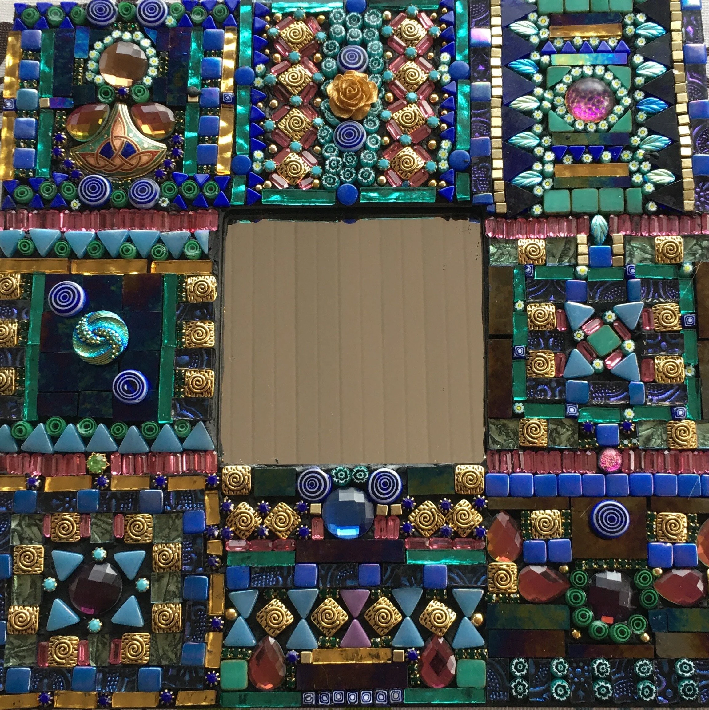 Magnificent Millefiori Mirror