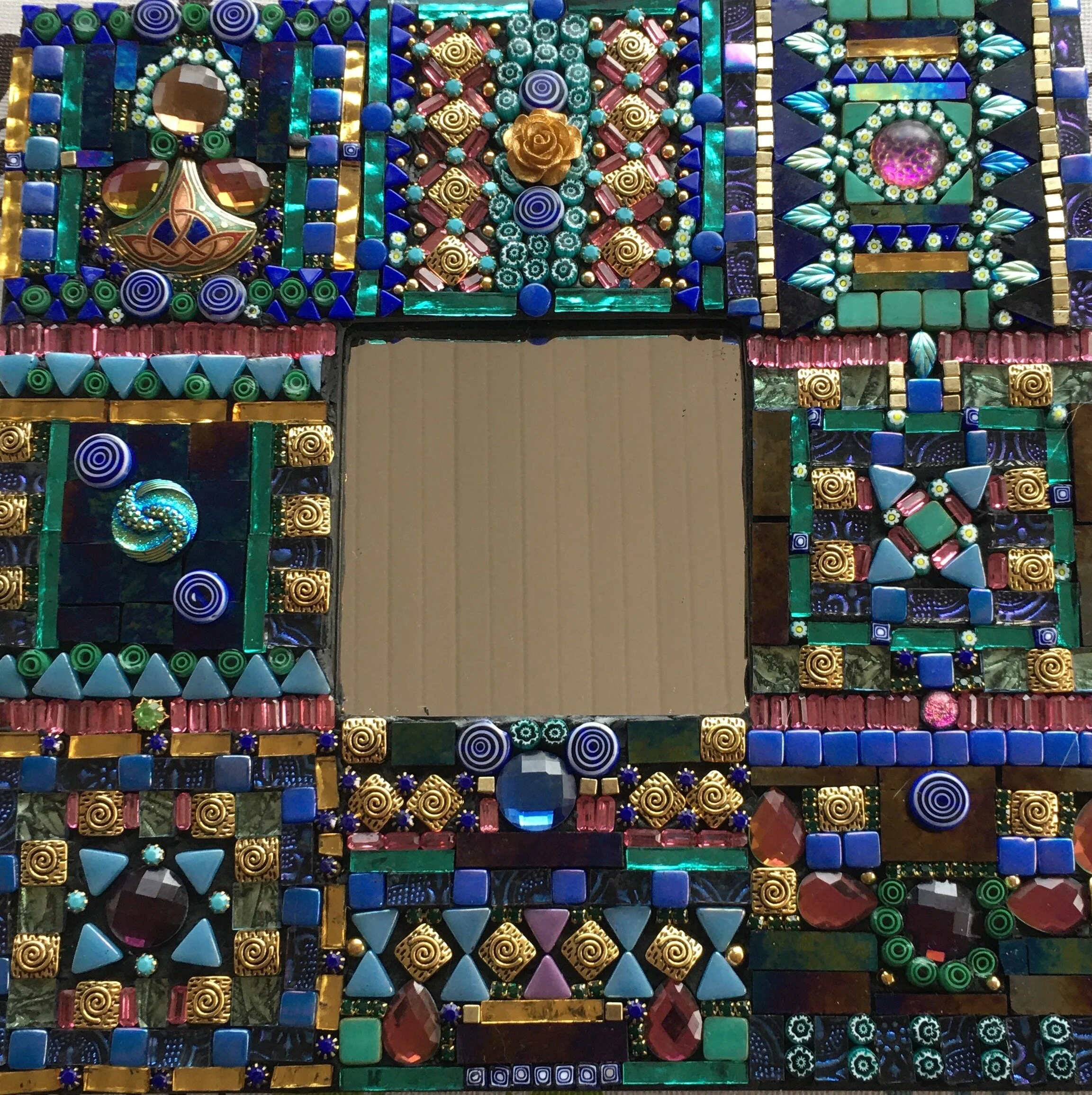 Magnificent Millefiori Mirror