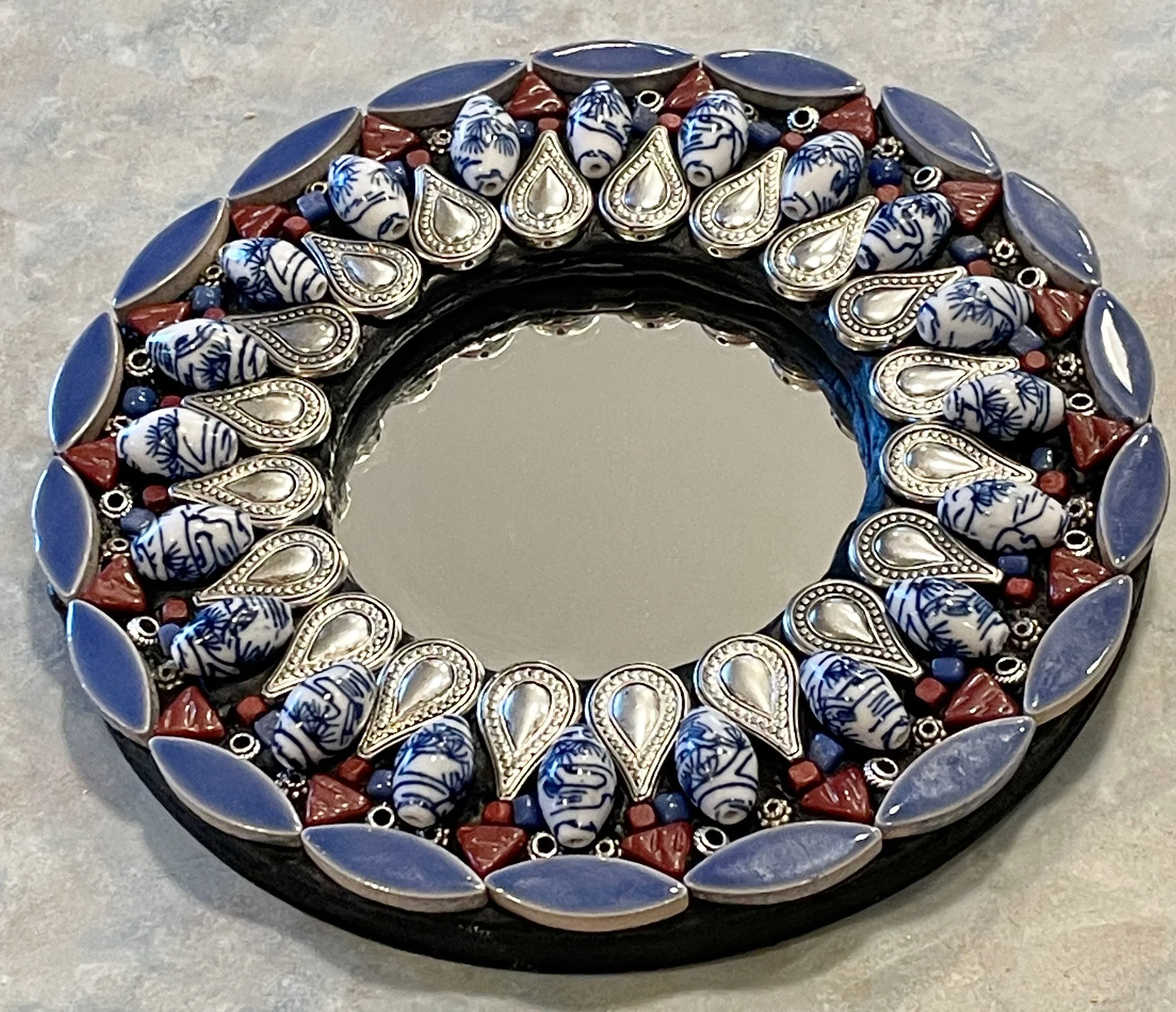 Make a Mosaic Mirror in an Afternoon