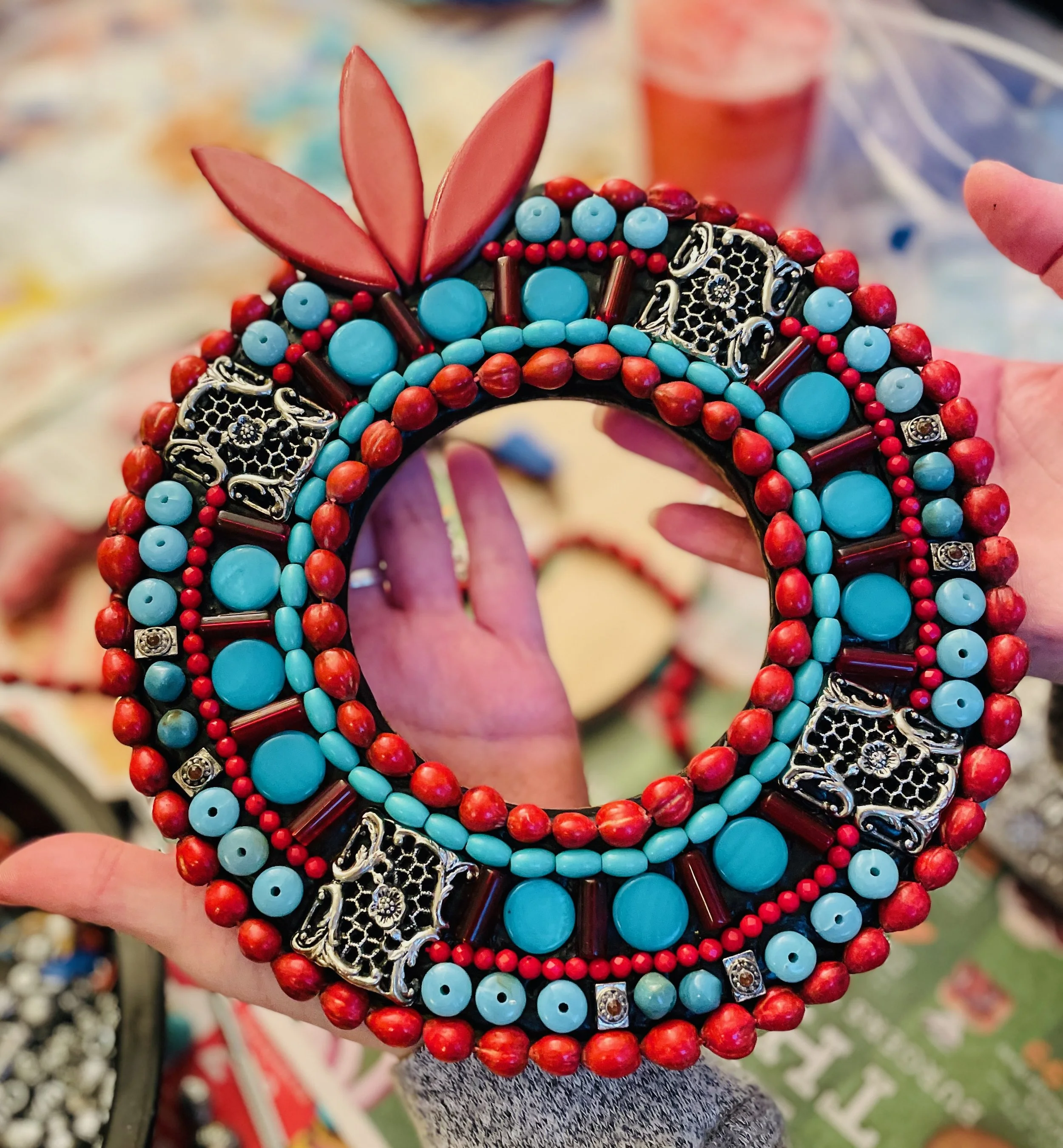Make a Mosaic Mirror in an Afternoon
