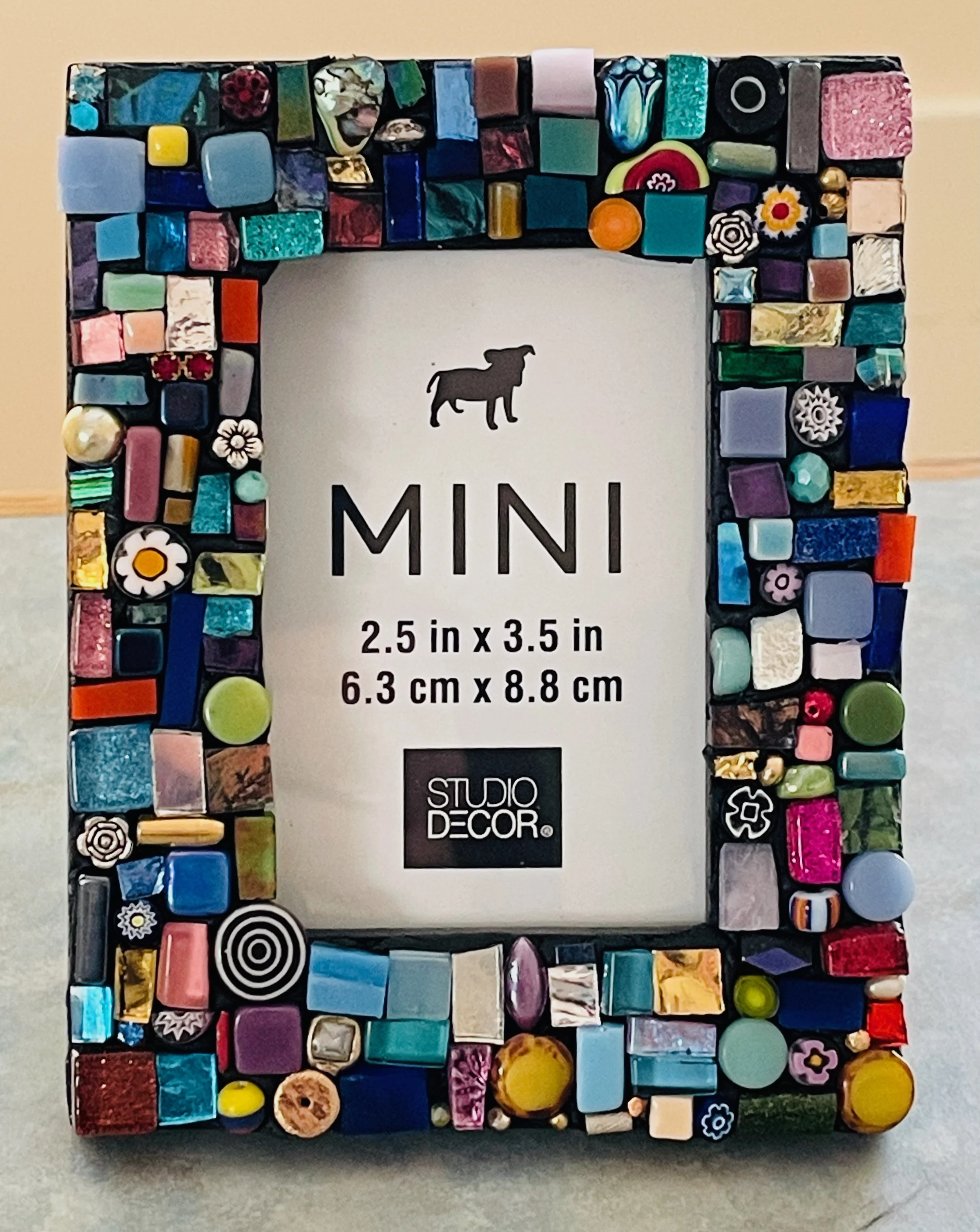 Make a Mini Mosaic Picture Frame