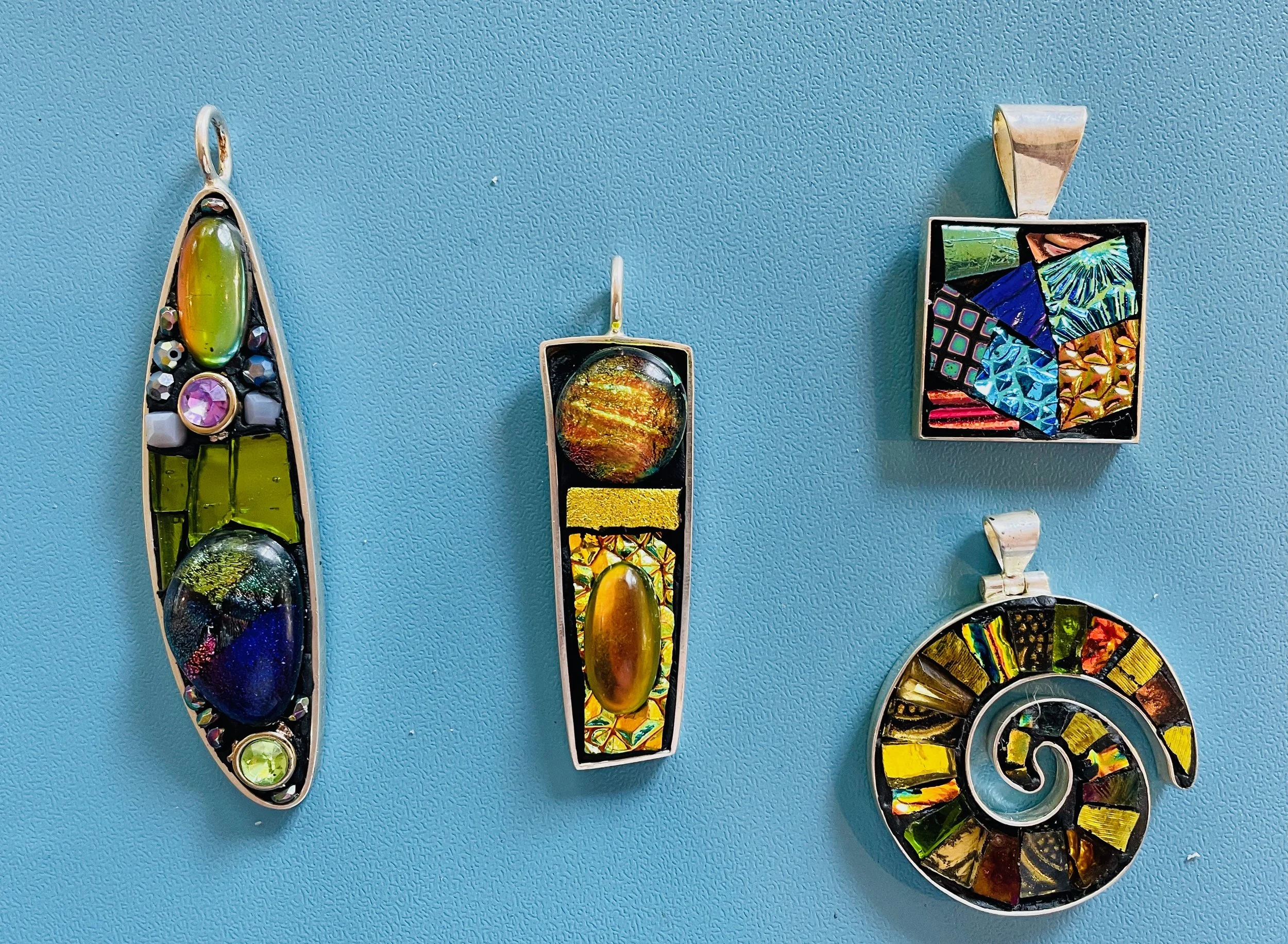 Multiple Mosaic Pendants