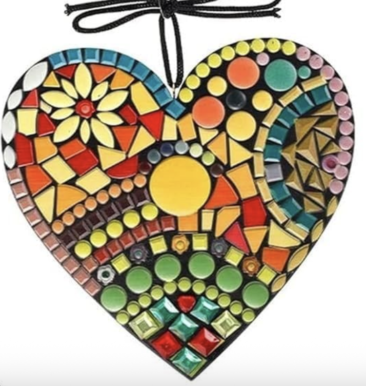 Make a Mosaic Heart
