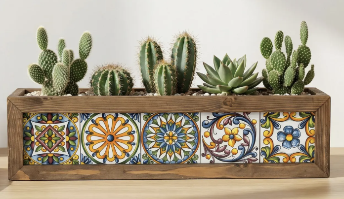 Make a Mosaic Centerpiece for Your Holiday Table