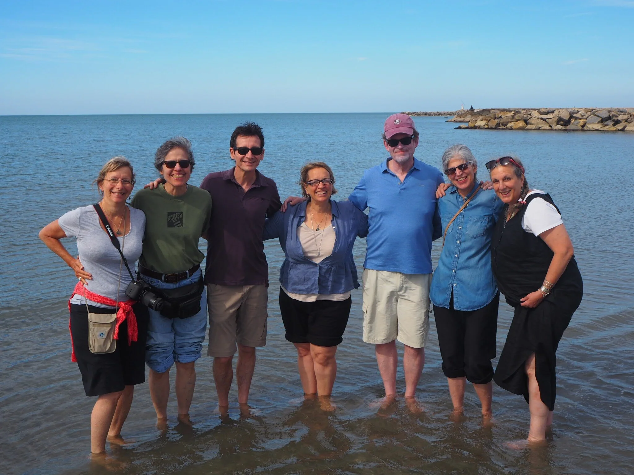 At the beach in Saintes Maries de la Mer