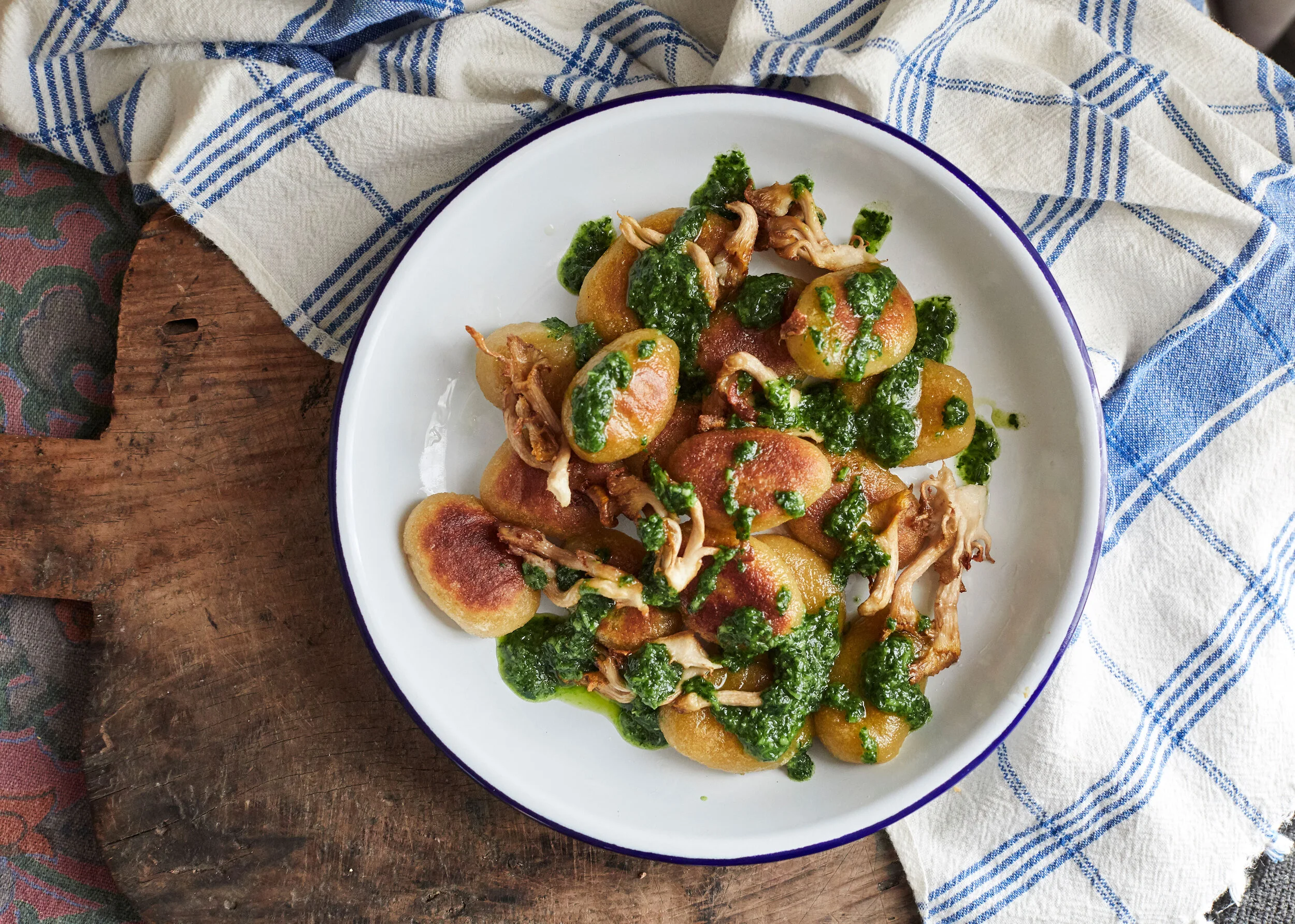 Cauliflower Gnocchi and "Pesto" That My Italian Grandma Would Have Loved (AIP/Paleo/Vegan/GF)
