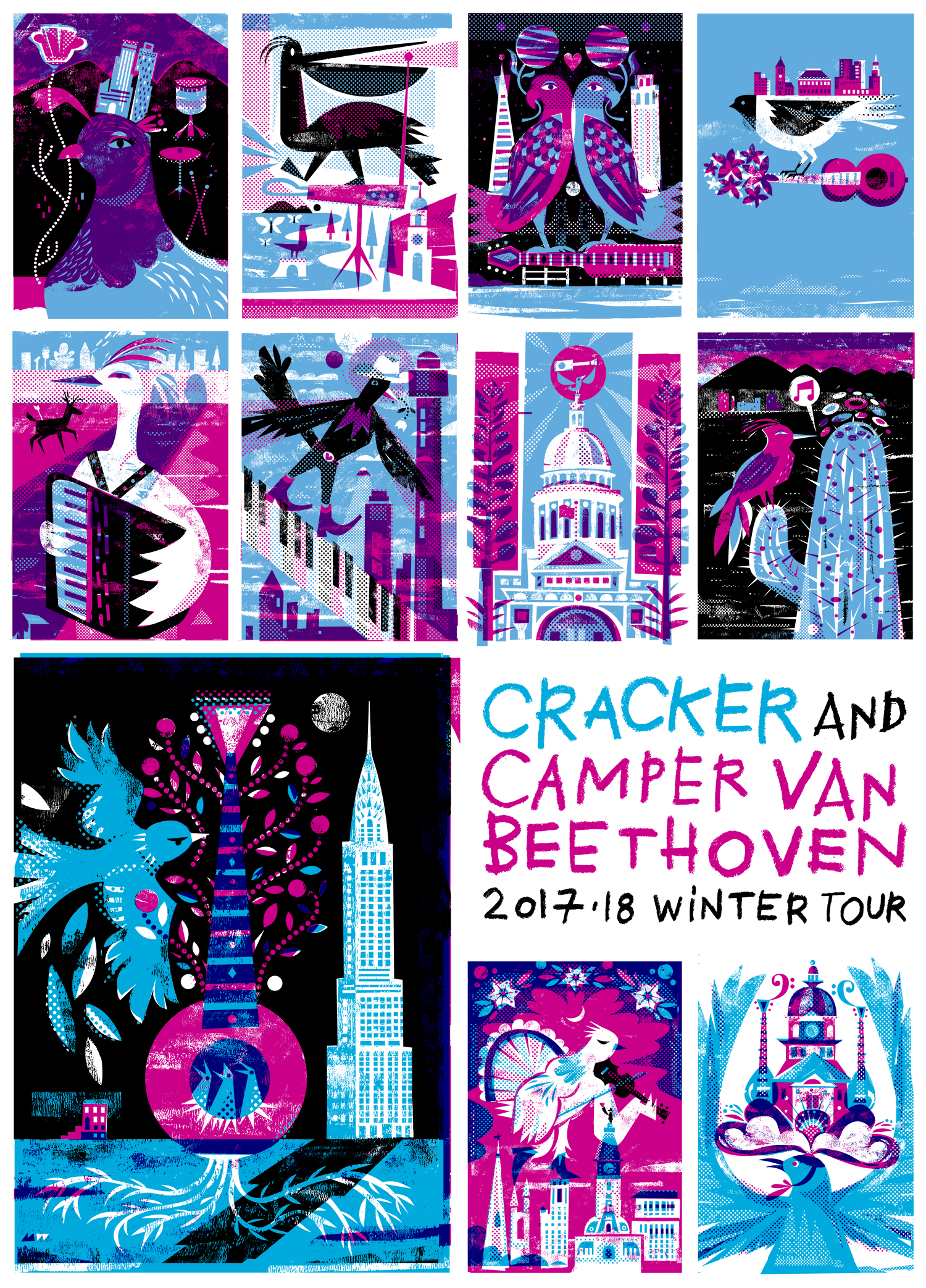 Cracker and Camper Van Beethoven: Winter Tour 2017