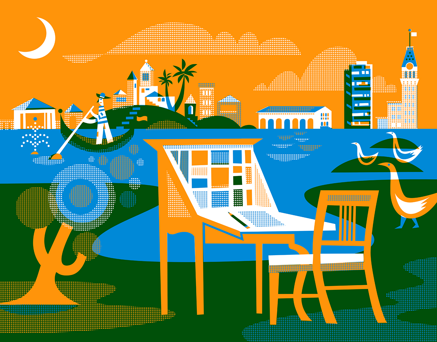 The Desk at Lake Merritt