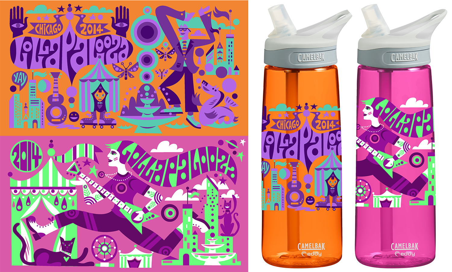 Lollapalooza Bottles