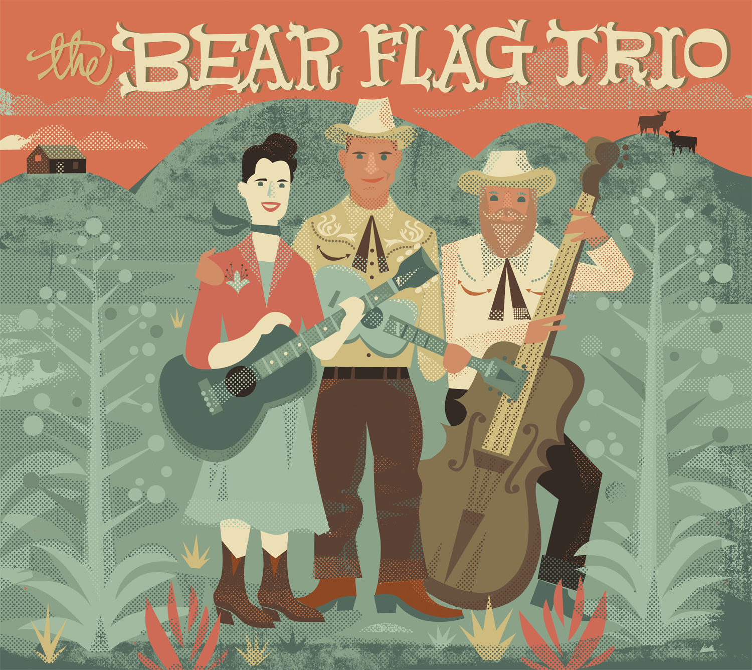 Bear Flag Trio