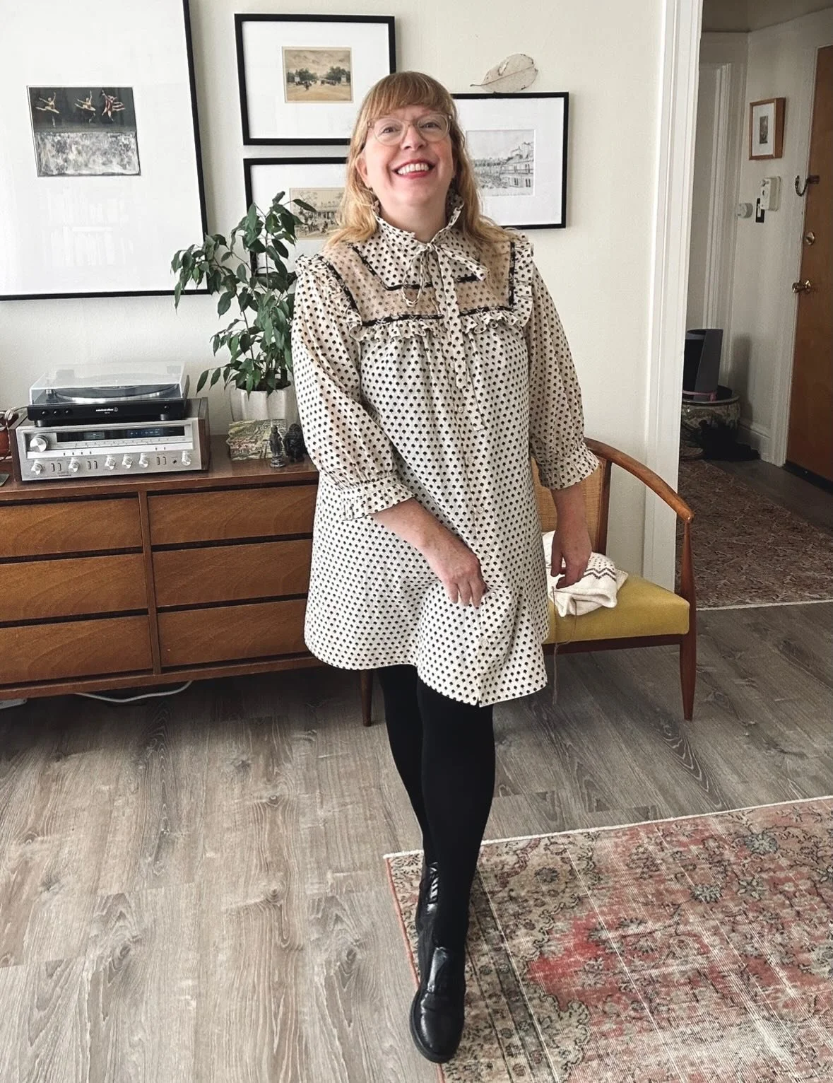 When the reissued Gunne Sax patterns came out from @simplicity_creative_group, I knew right away I wanted to make and teach number S3212. The instructions are from the original 1970&rsquo;s pattern, so they include methods that we don&rsquo;t really 