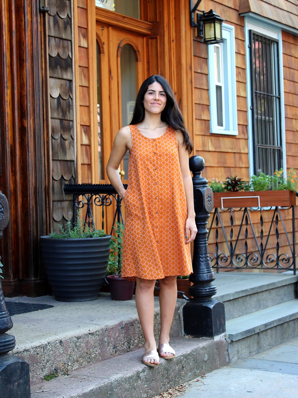 verano tank dress pattern christine haynes