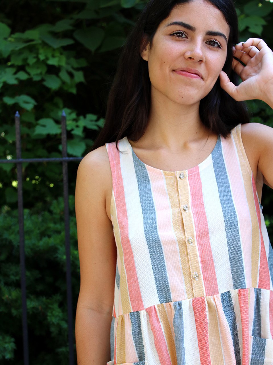 verano tank dress pattern christine haynes