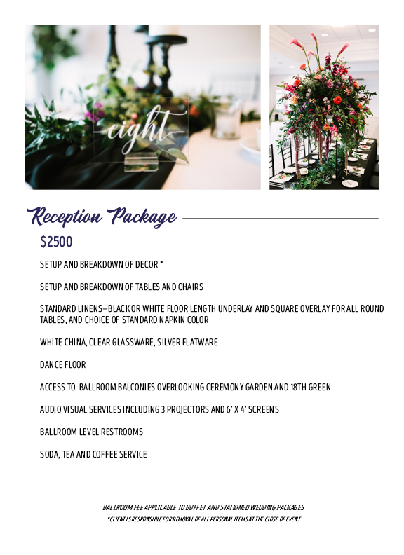 All Inclusive Delaware Wedding Venue Packages Baywood