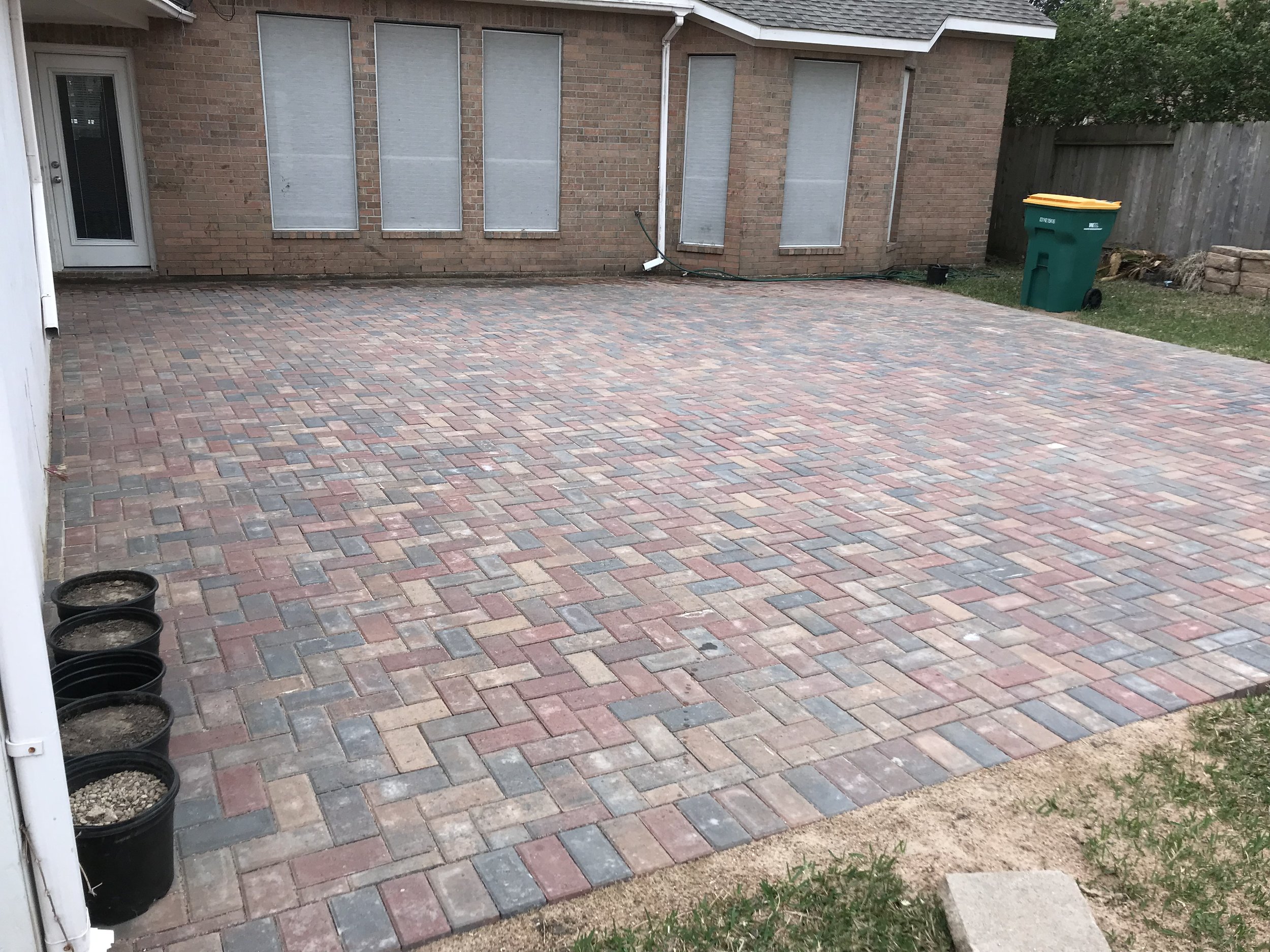 new Patio: After
