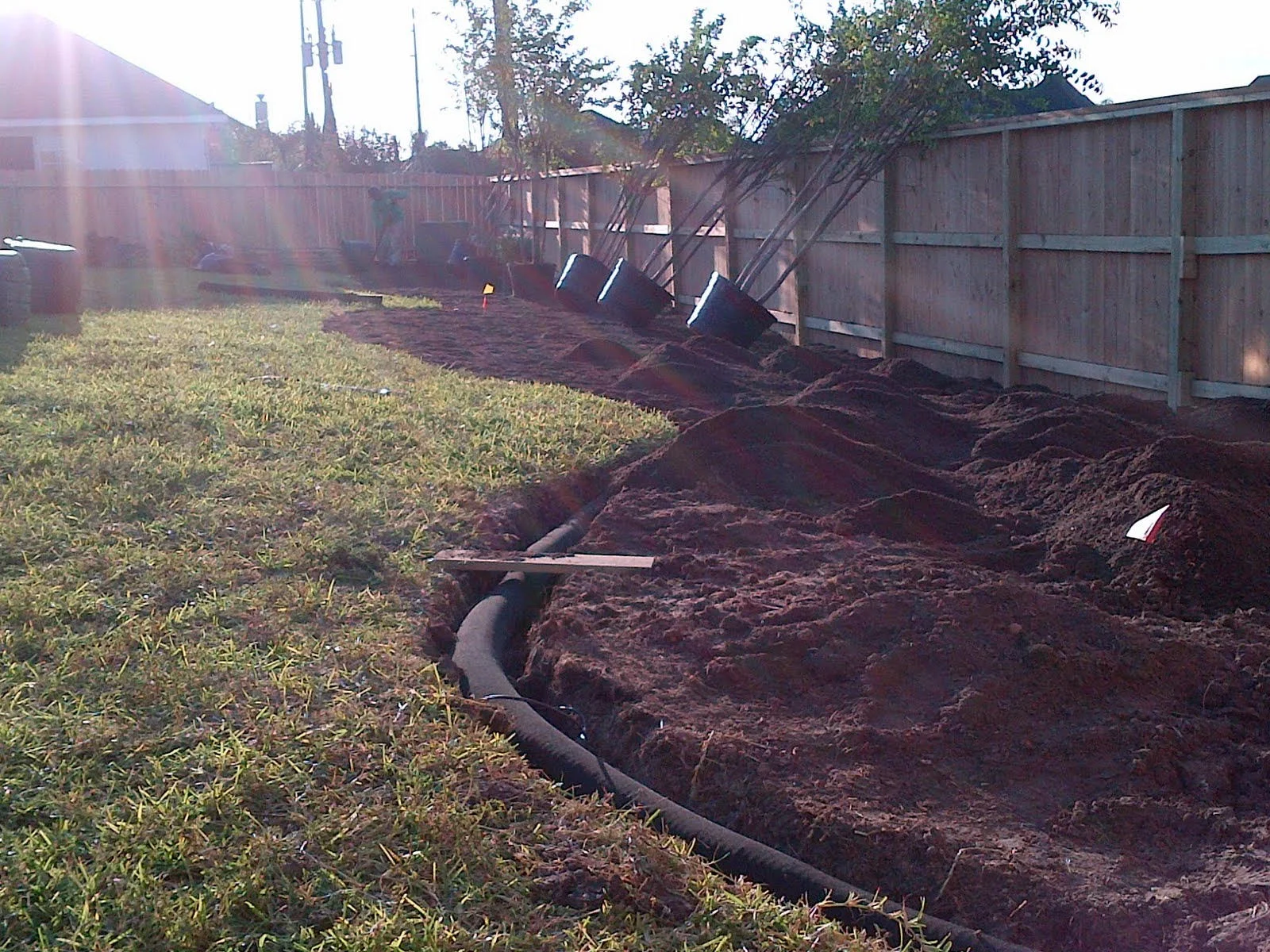 new fence: after