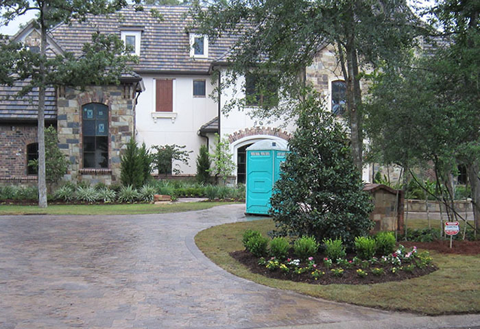 front yard landscape: after