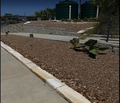 Hardscape: after