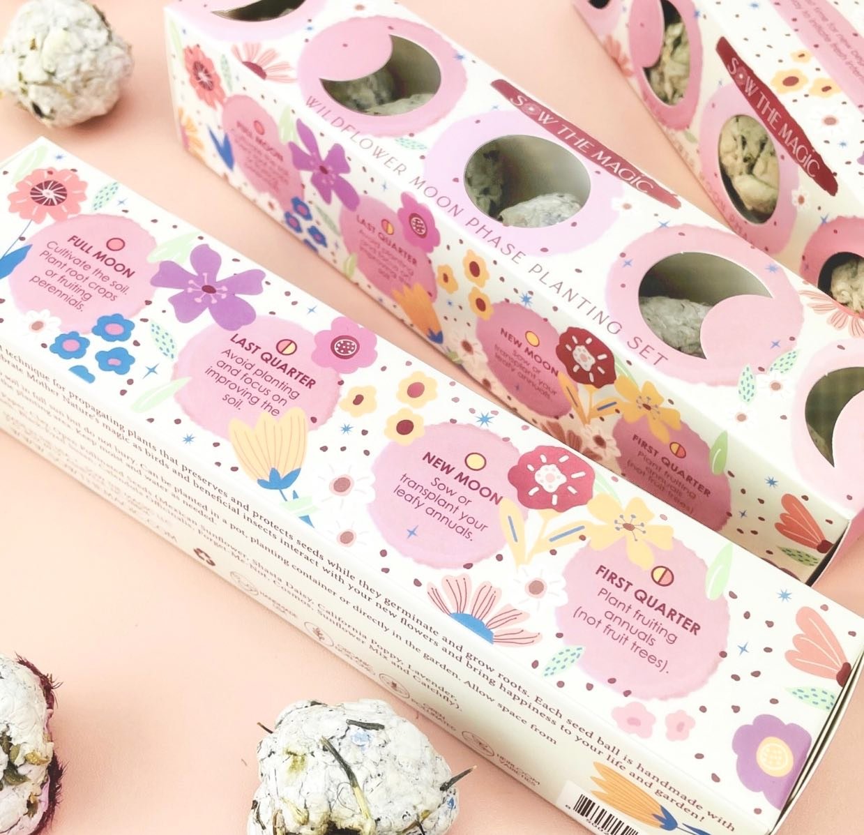 Celebrate fresh starts with our new handmade seed balls from Sow the Magic! 🌱 Embrace Mother Nature&rsquo;s magic with this colorful mix of flowers. Simply plant and watch your garden bloom! Made in the USA from recycled materials. Contains a mix of