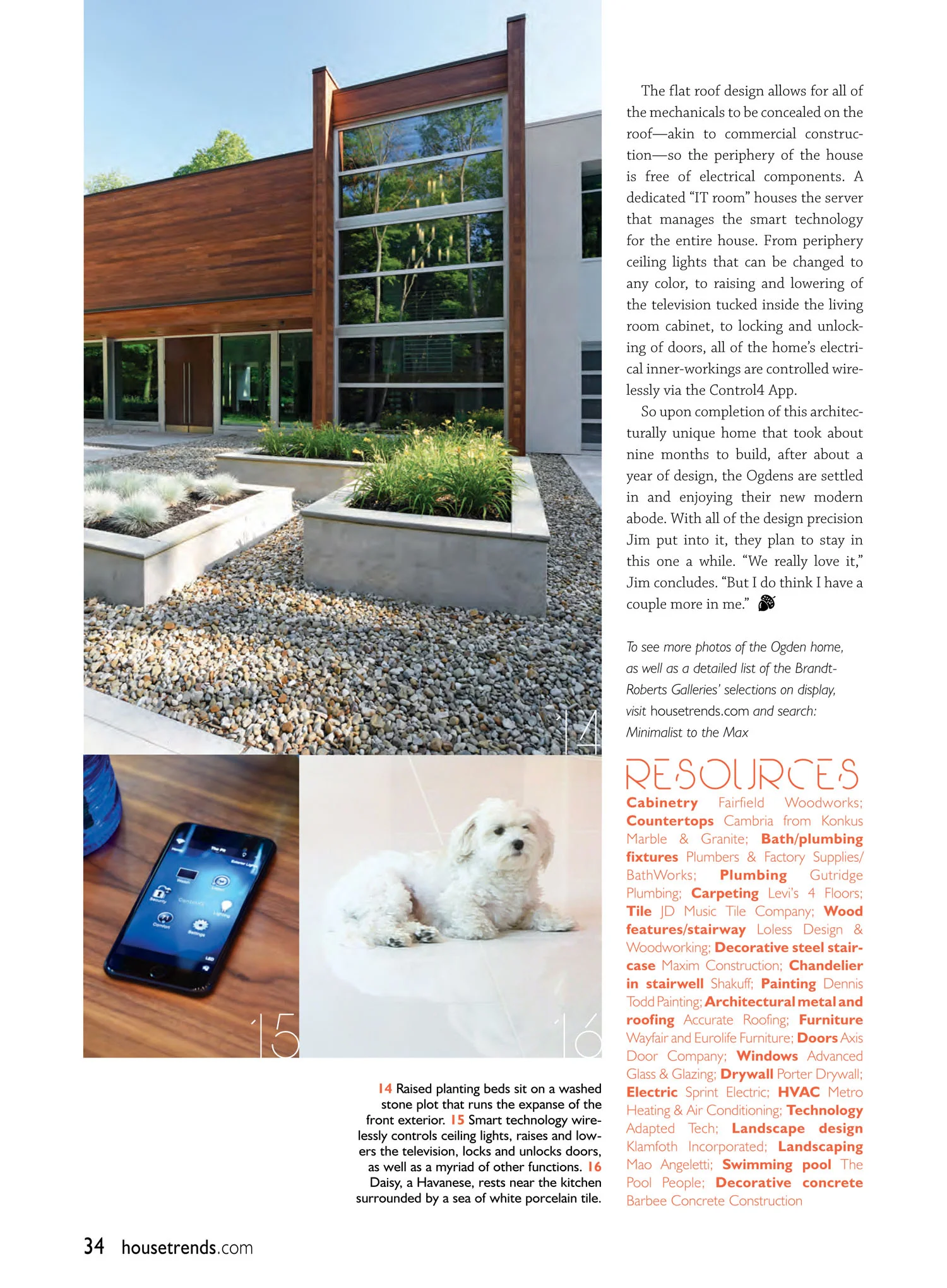  House Trends Magazine, August/September 2017  Photos by Daniel Feldkamp, Visual Edge Imaging 