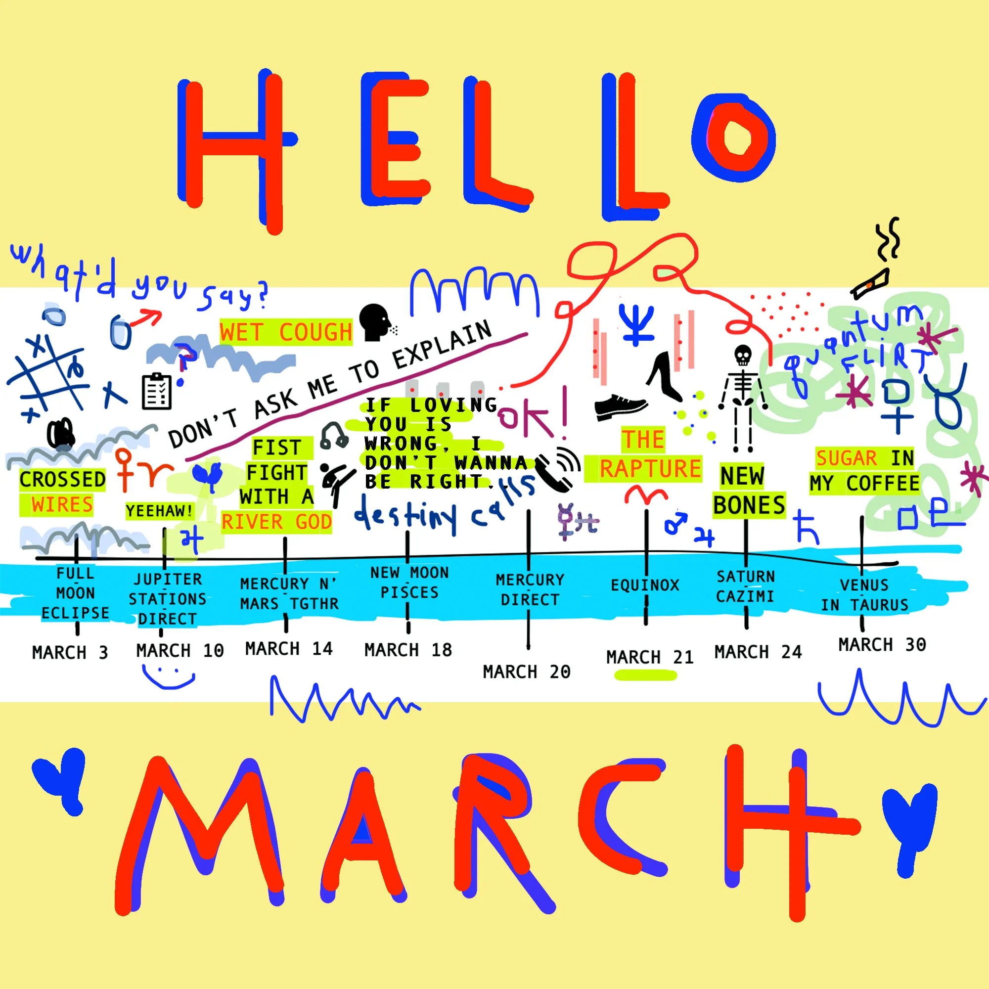 MARCH 2026: BARKING UP THE WRONG TREE, PLUS THE RAPTURE