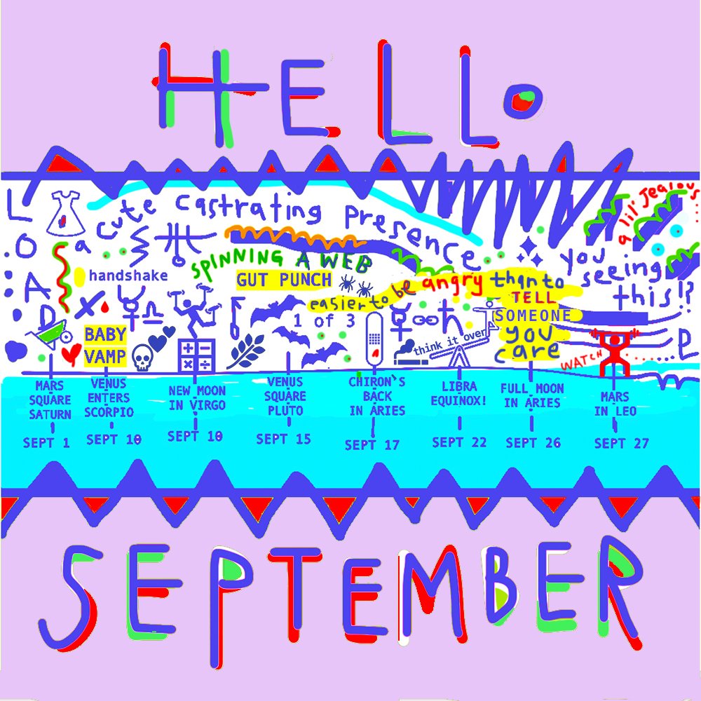 HELLO SEPTEMBER: A CUTE CASTRATING PRESENCE
