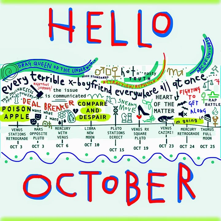 OCTOBER FORECAST: EVERY TERRIBLE X-BOYFRIEND EVERYWHERE ALL AT ONCE
