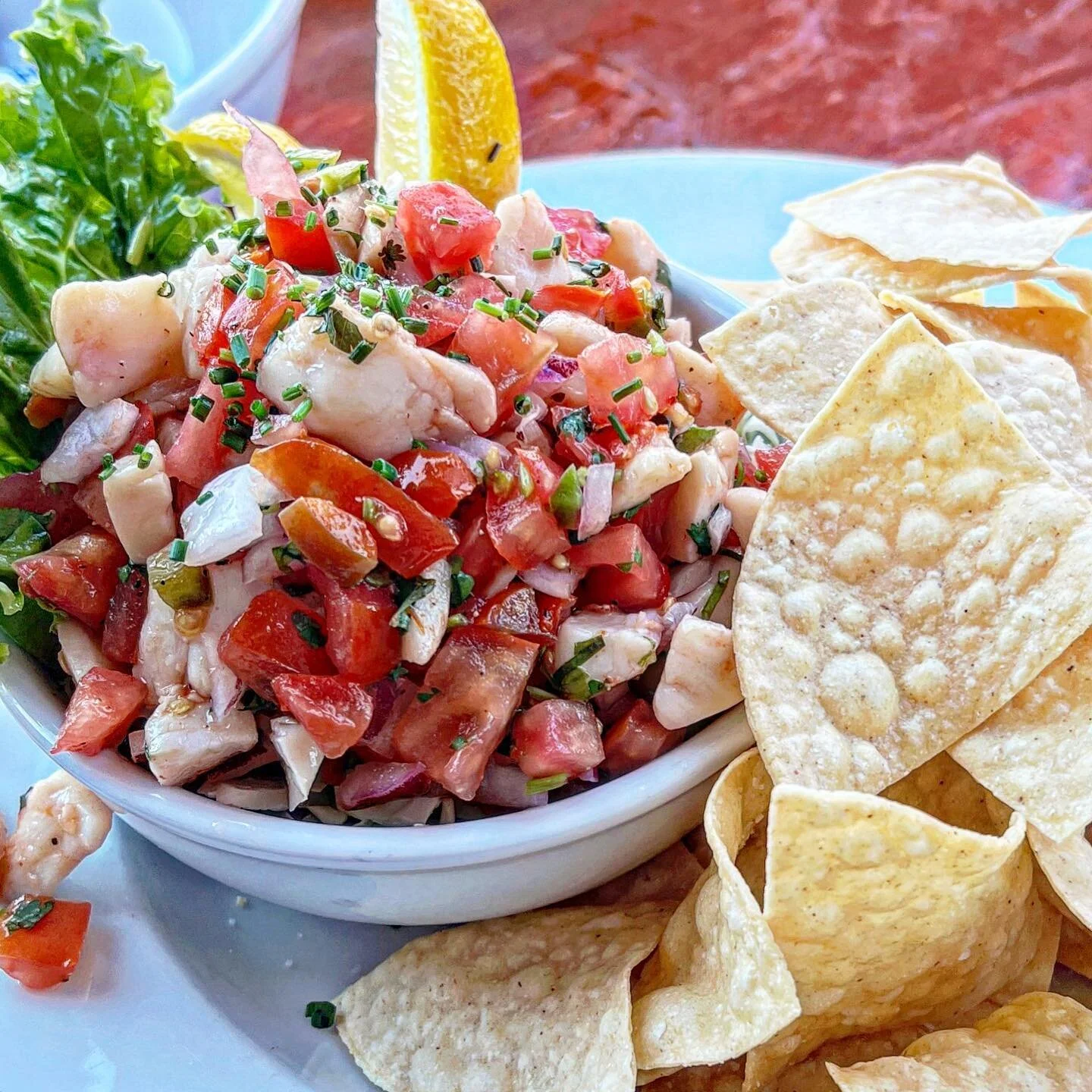 Scallop ceviche.
.
.
.
.
.
#scallopceviche #seafood #scallops #ceviche #beachtime #stearnswharf #santabarbara #eatersb #jphamfoodguide