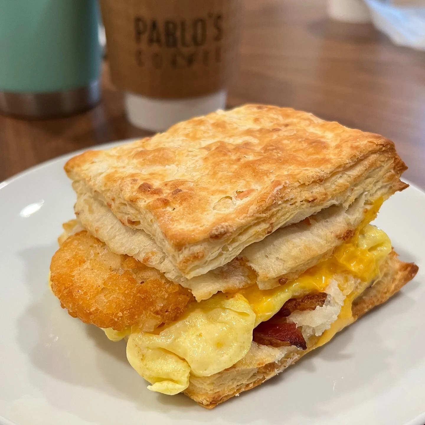 Sometimes a biscuit is more than just a biscuit. Not only is it a Denver staple, when I get to have one of these with some of my favorite people, I know I&rsquo;m home. 
.
.
.
.
#riseandshine #biscuitsandwich #breakfast #makeminewitheverything #smoke