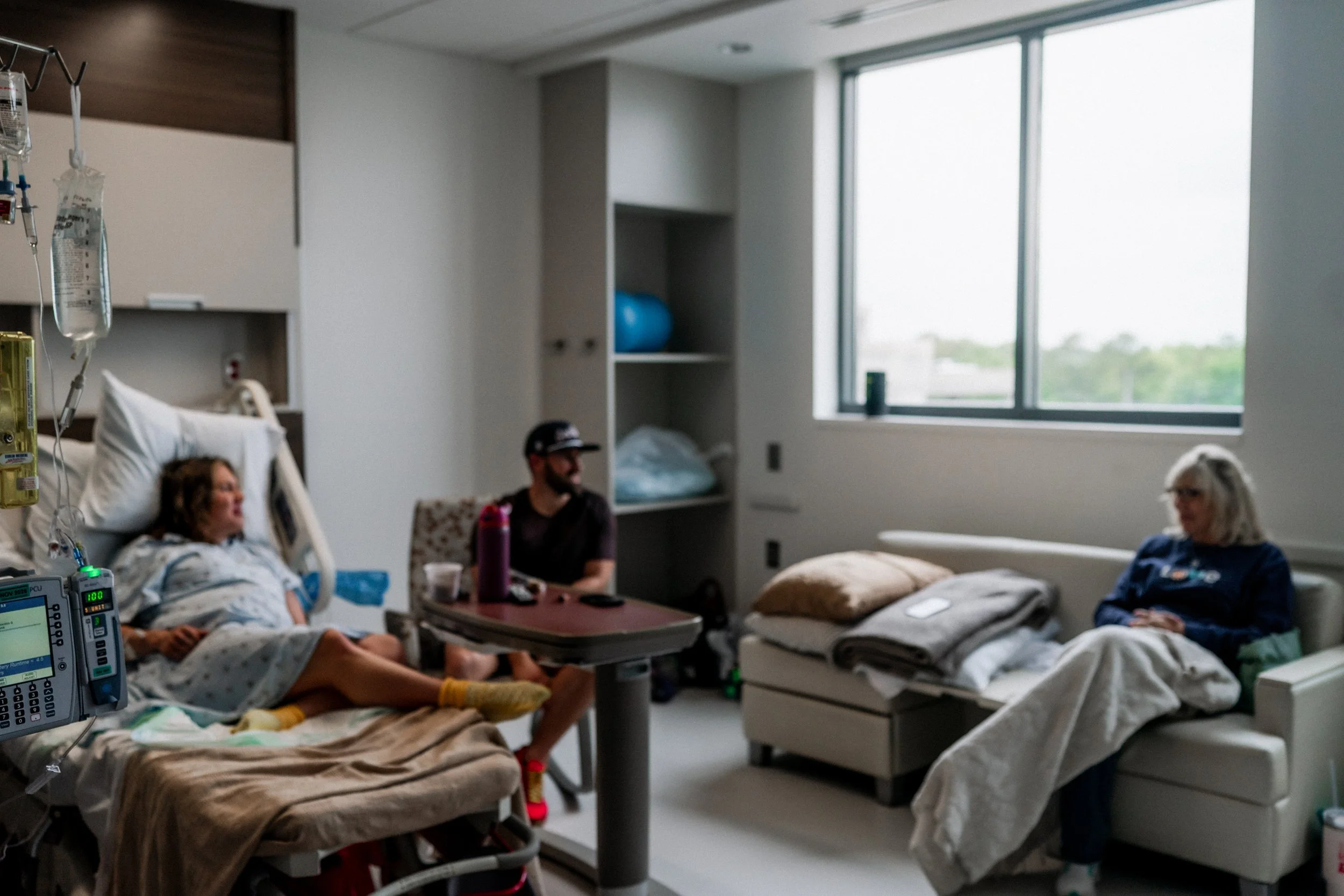 Family in Labor and Delivery room at Piedmont Hospital Atlanta