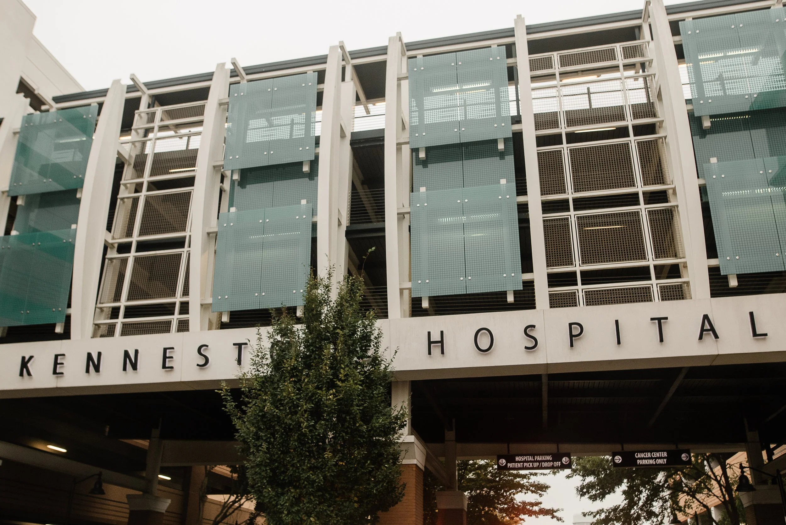 The outside of Kennestone hospital in Atlanta