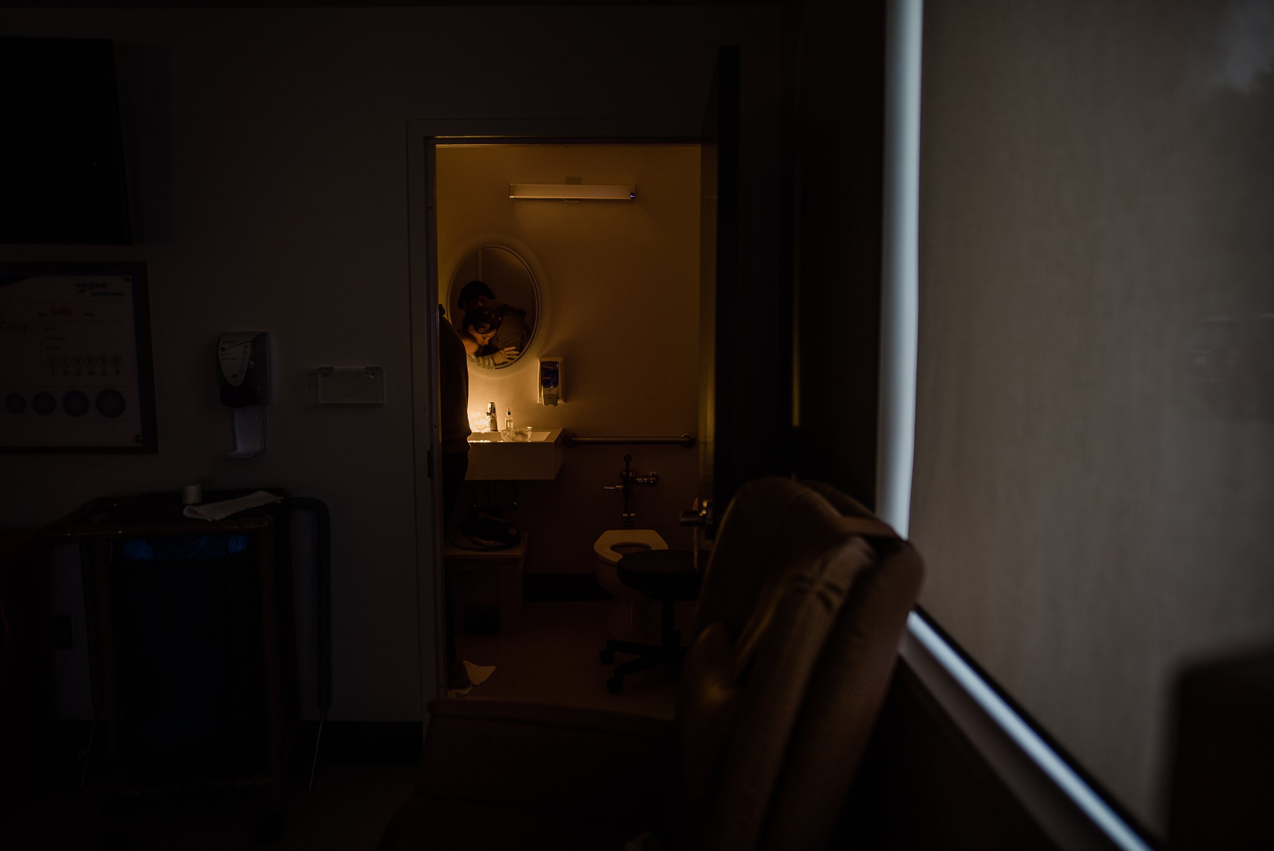 couple laboring at North Fulton Hospital in Atlanta