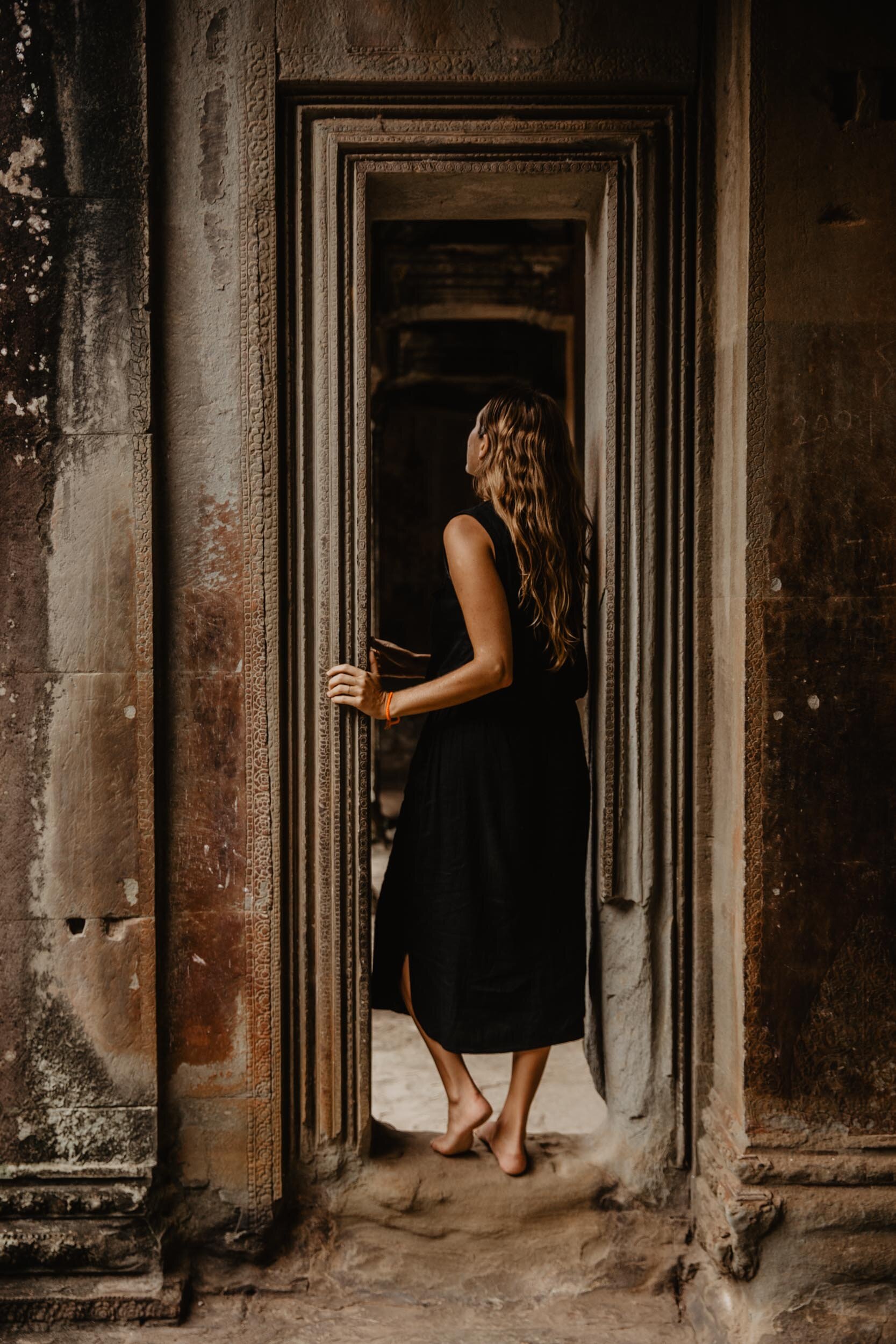 exploring temples in cambodia