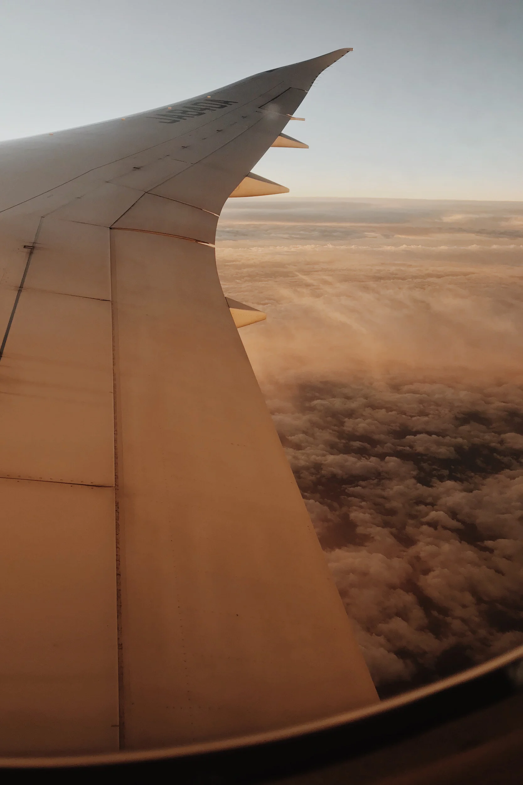 views from plane window