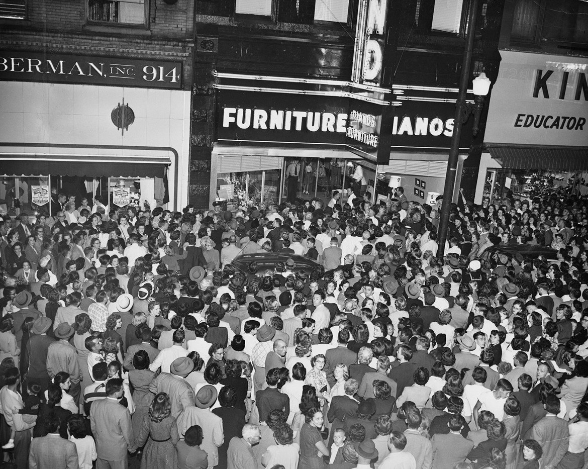 Grand Piano opening in Lynchburg, VA., 1953