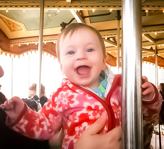 Jane’s carousel and brooklyn bridge park means fun for kids of all ages. photo: Mimi O’Connor