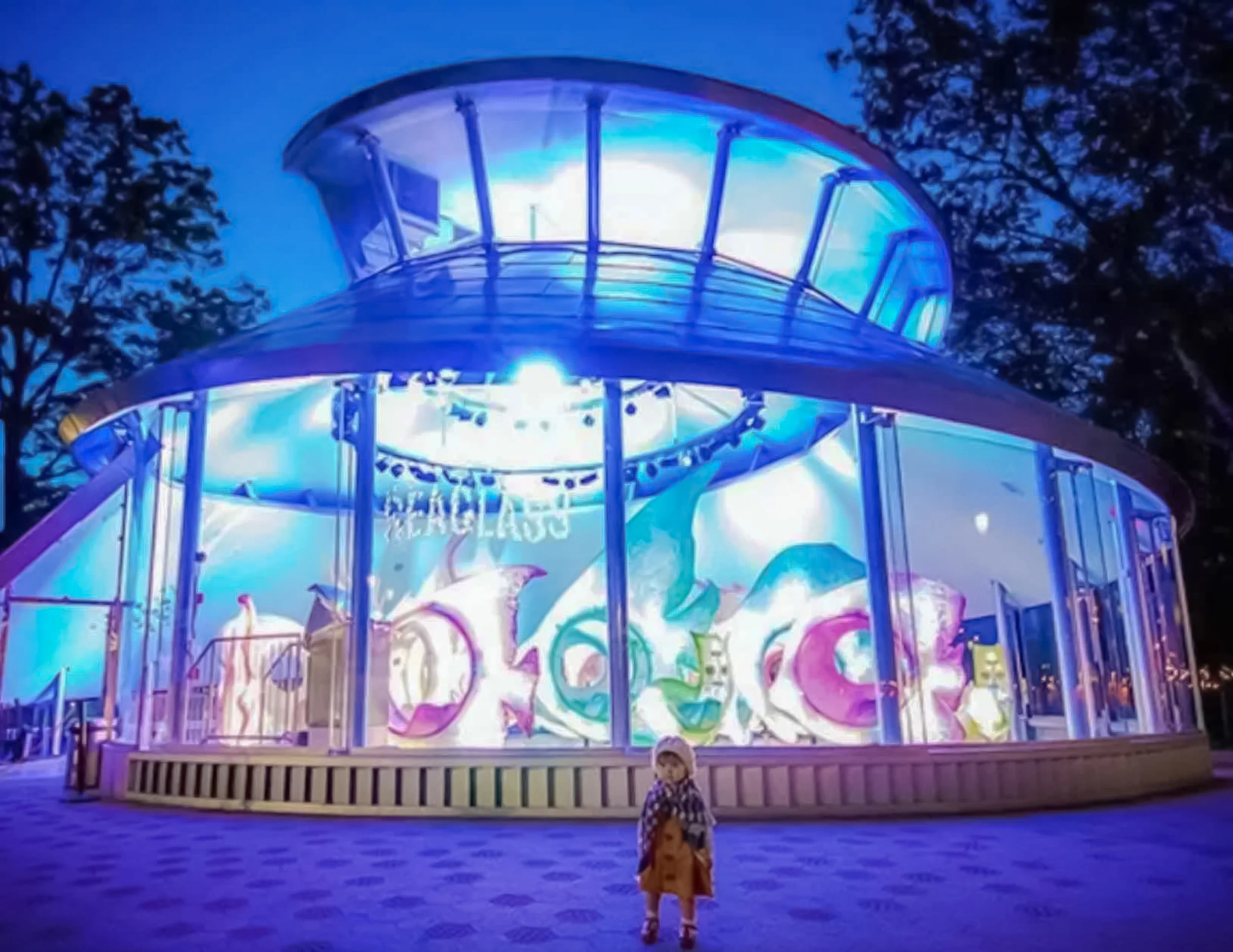 5 – New York con Bambini : Seaglass Carousel